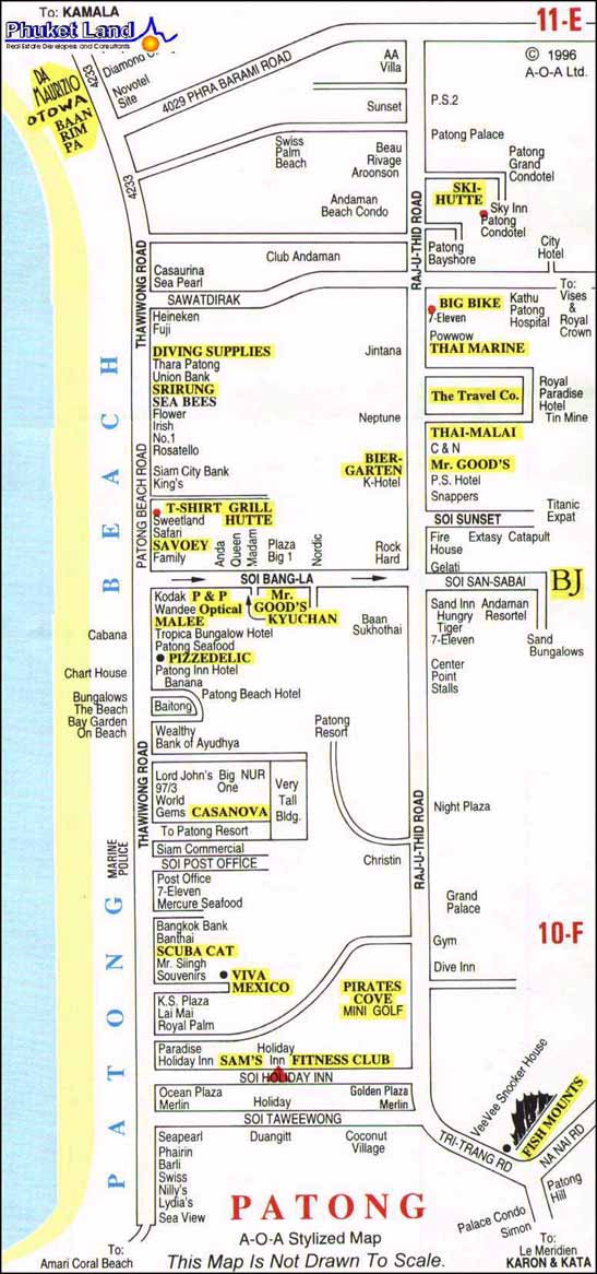 Patong Map